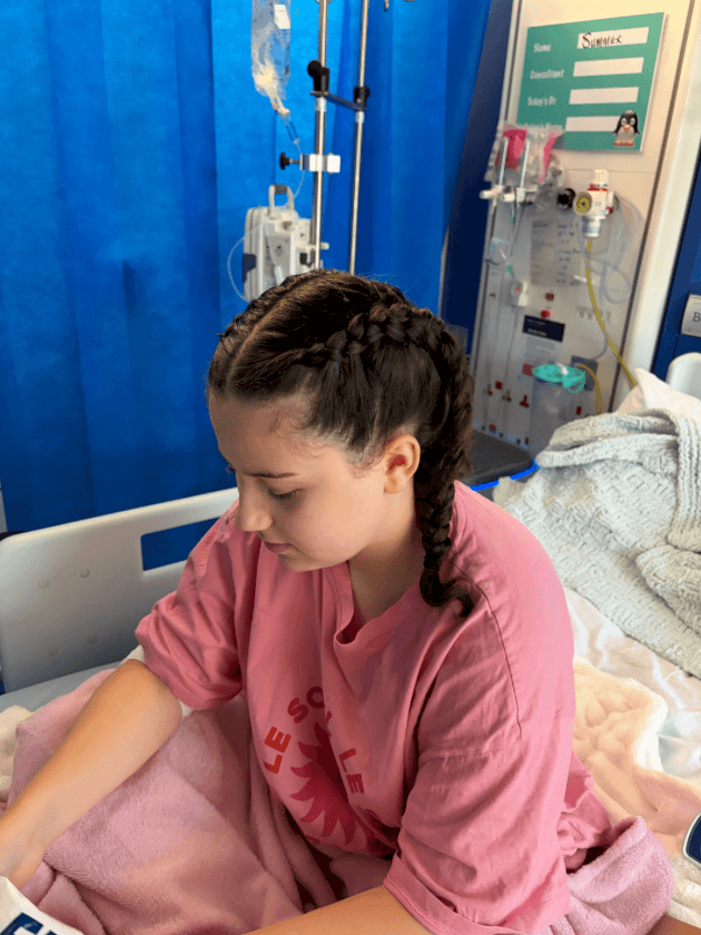 Fundraising image supporting Summer and her family